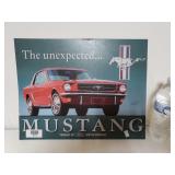 Metal Mustang Sign