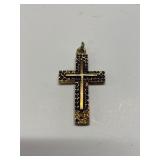 Cross Pendant - Marked Sterling