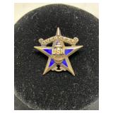 US Navy Overseas Pin - Marked Sterling