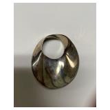 Ladies Abstract Pin - Marked 925