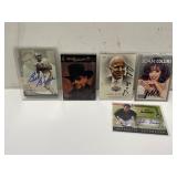Autographed Cards - Bob Griese, Hank Williams Jr,