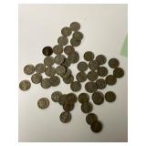(50) Buffalo Nickels - Full Dates