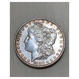 1896 Morgan Silver Dollar Toned