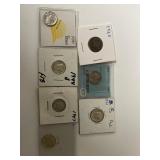 (7) Mercury & Roosevelt Dimes