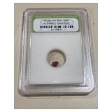 Rough Cut Ruby Gemstone INB Certified