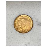 St Gaudens Style Mini Token