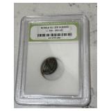 Ancient Roman Silver Nummis Coin AD 150 - INB