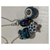 Art Murano Coastal Beach Color Bead Necklace Some
