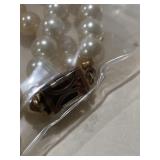 Vintage Pearl Necklace w/ Gold Tone Clasp