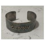 Custom Crafted Silver Cuff Hammered Metal