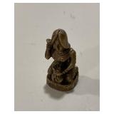 Cool Brass Idol God - Hindu Indian - Vintage