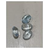 Authentic Aquamarine Cut Gemstones