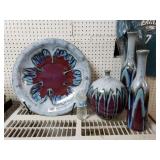 Home Decor Pottery Signed CBK