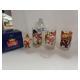 Vintage Collectors Glasses And Ornament