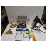 Vintage Ashtray Cracker Barrel Game Iron And