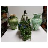 Decorative Vases And Birdcage Planter
