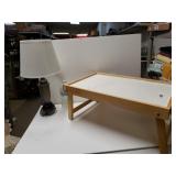 Table Lamp And Bed Serving Tray