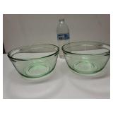 MSE Green Glass Bowls