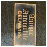 Delaware Antique Vehicle Tag (New)