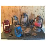 Vintage Lanterns and Parts