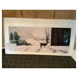 Spring Snow" Print signed by artist Katherine