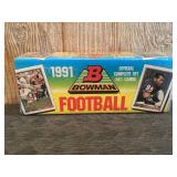 Topps (Bowman) 1991 Football Unopened Box