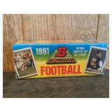 Topps (Bowman) 1991 Football Cards Unopened Box