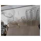 Corn Butter Dishes, Pumpkin & Glass Bowl