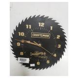 Craftsman Sears & Roebuck Saw Blade Clock