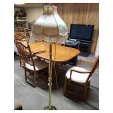 Floor Lamp With White Lampshade P