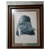 Numbered  Print By Louis Frisino Of Lab With Duck