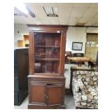 Cherry Type Corner Cabinet