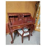 Victorian Type Desk & Chair