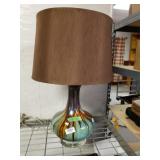 Teal/brown Lamp