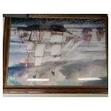 Southern Cross Ship Painting