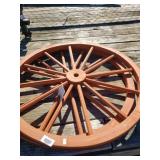 Decorative Wagon Wheels (2)