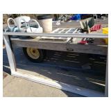 6 Panel  Left Handed Utility Steel Flush Frame