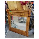 Large Framed Mirror