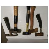 Hammers, Hatchet, Pick