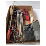 Assorted Drill Bits, Hand Saws & More