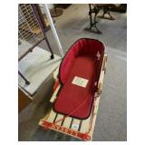 LL Bean Wooden  Sled