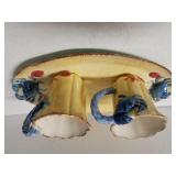 Hand Painted Crab Tray & Mugs