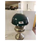 Green Globe Kerosene Lamp