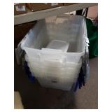 Storage Totes (5), 1 Small