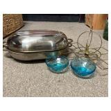 Roasting Pan & Condiment Holder