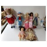 Vintage Baby Dolls And Barbie