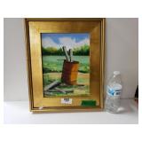 Burn Barrel Oil Painting By Rose Doster