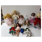 Variety Of Dolls
