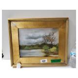Stormy Morn Oil Painting By Rose Doster