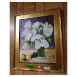 White Lily Painting By Rose Foster